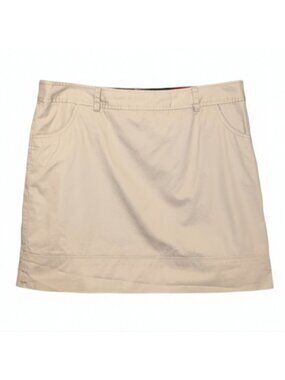 💠Vineyard Vines Preppy Khaki Skirt Golf Coastal Country Club Womens Size 12